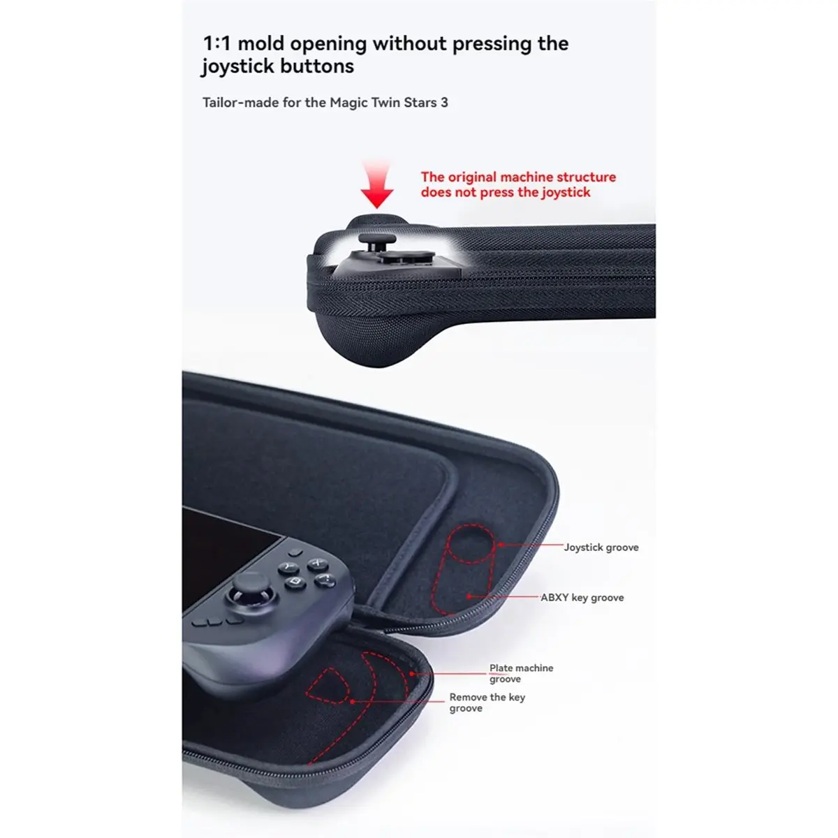 A32I Carrying Case Storage Bag with 12 Cartridge Slots for HD M12S Hard Shell Protective Travel Cover