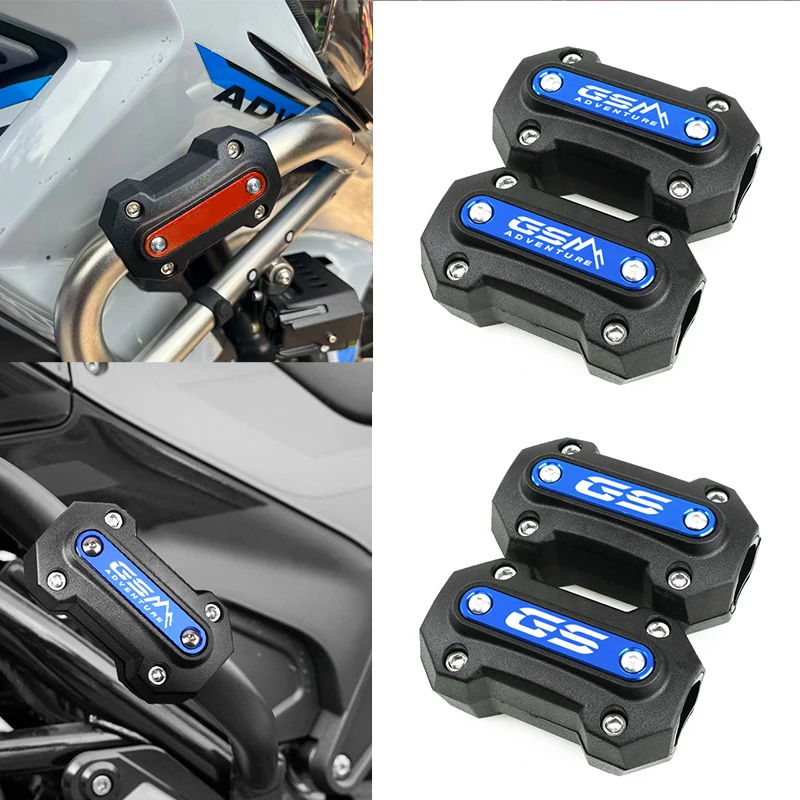 

GS For F900GS R1300GS BMW R1250GS R1200GS LC ADV F850GS Adventure F750GS G310GS Motorcycle Crash Bar guard Engine Bumper Block