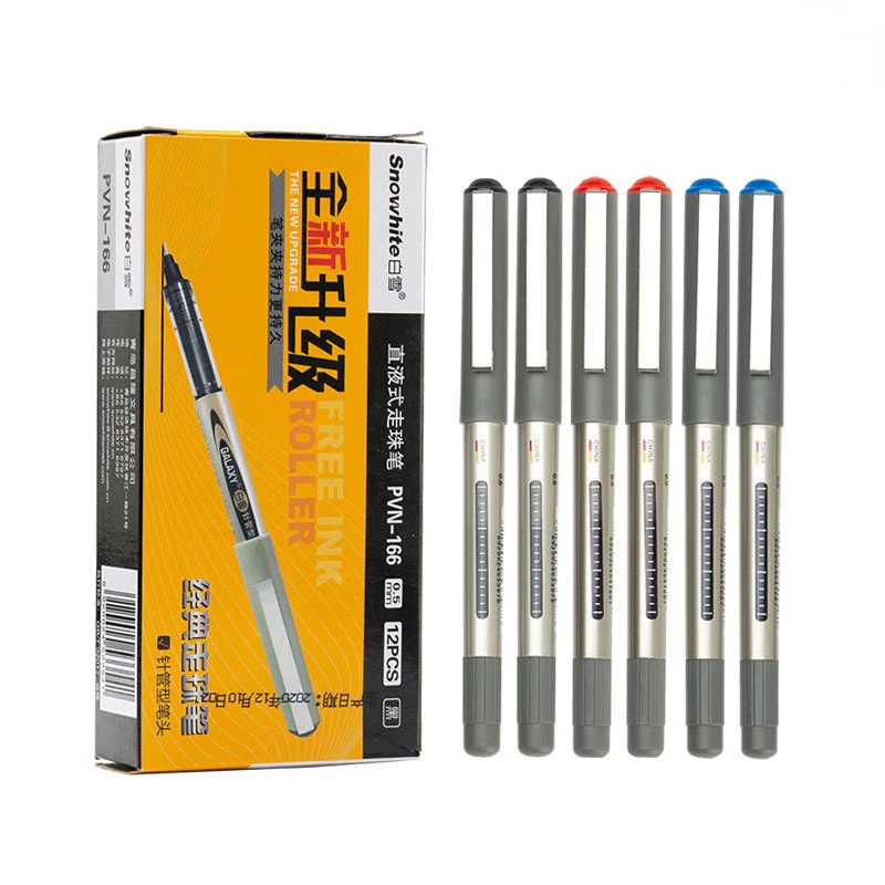 1pcs RollerBall Pens, 0.5mm Fine Point Liquid Gel Ink Rolling Ball Quick Drying Gel Pen for School Office Writing