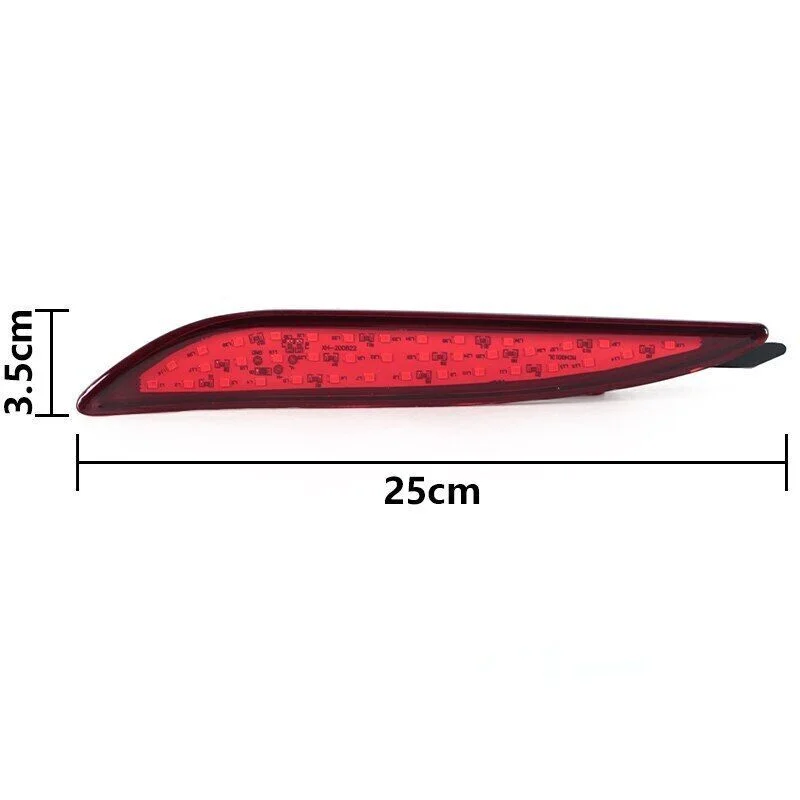 

For Hyundai Elantra 2012-2014 2PCS Car LED Rear Bumper Light Tail Reflector Brake Fog Lamp Turn Signal