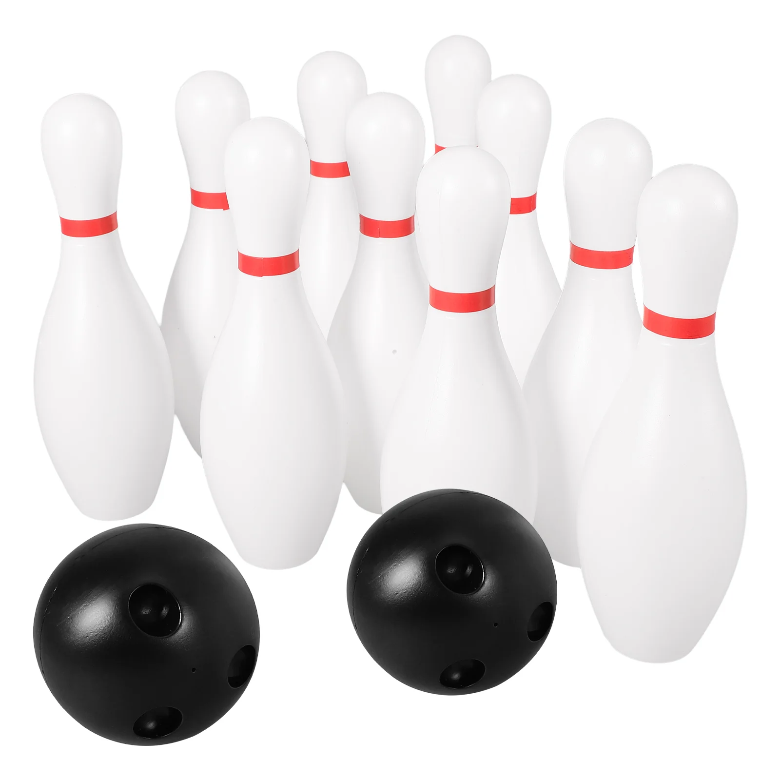 1 Set Kids Bowling Balls Plastic Bowling Toy Outdoor Indoor Bowling Sports Toy bowling balls set bowling set for children