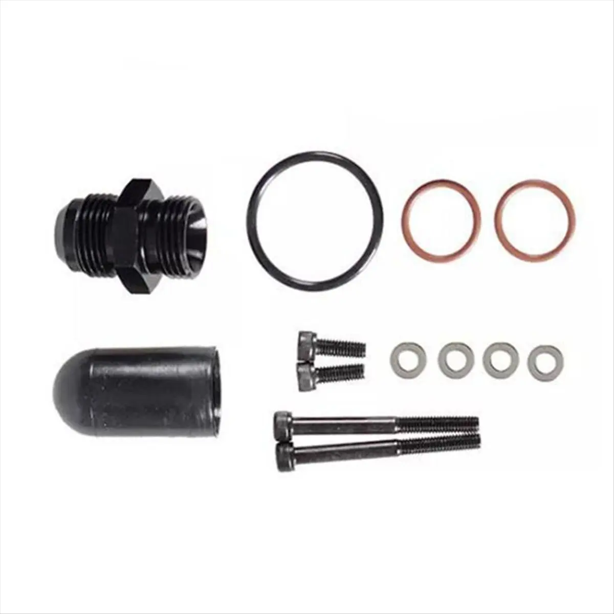 11-Turbo Piping Kit CCV Crank Case Vent Reroute Basic Kit for 2011-2020 Ford 6.7L Powerstroke Diesel
