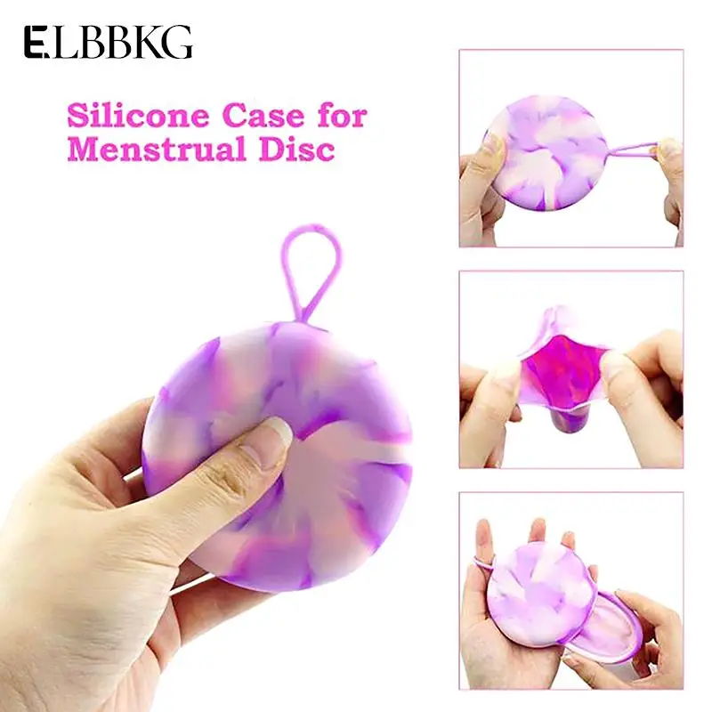 

Продукция для женского ухода, Менструальный коллектор для женского здоровья, силиконовая коробка для менструальных дисков многоразового использования, Женская гигиена