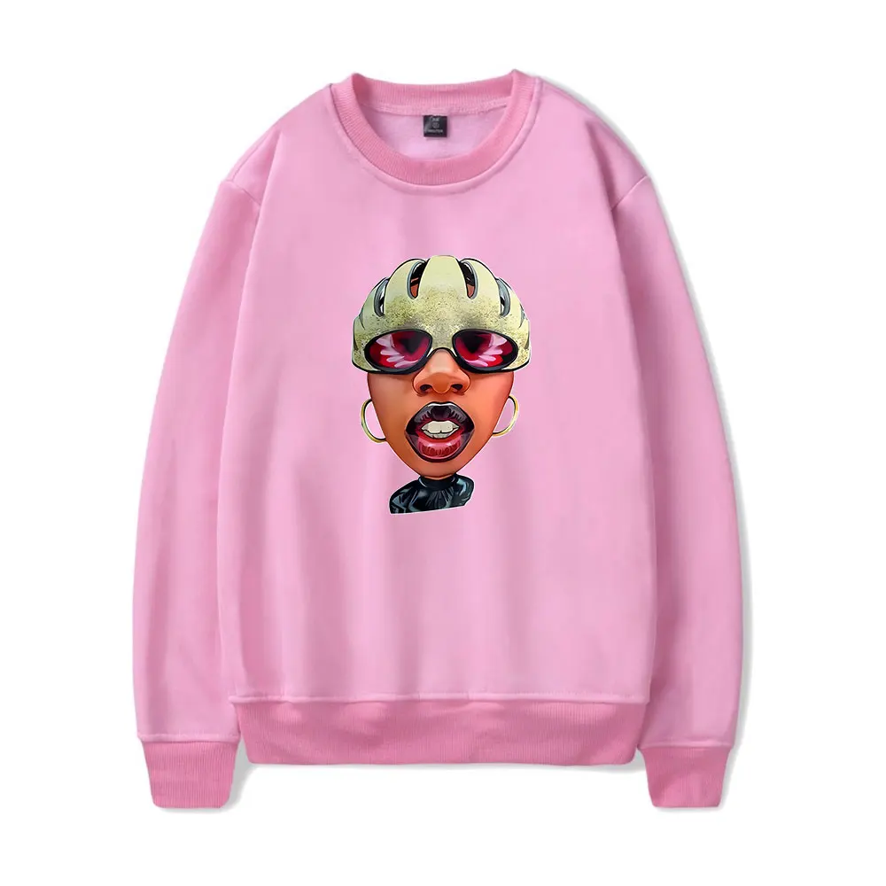 

Missy Elliott merch rapper tour Sweater Crewneck Capless Sweatshirt Men/women trendy hip hop Pullover