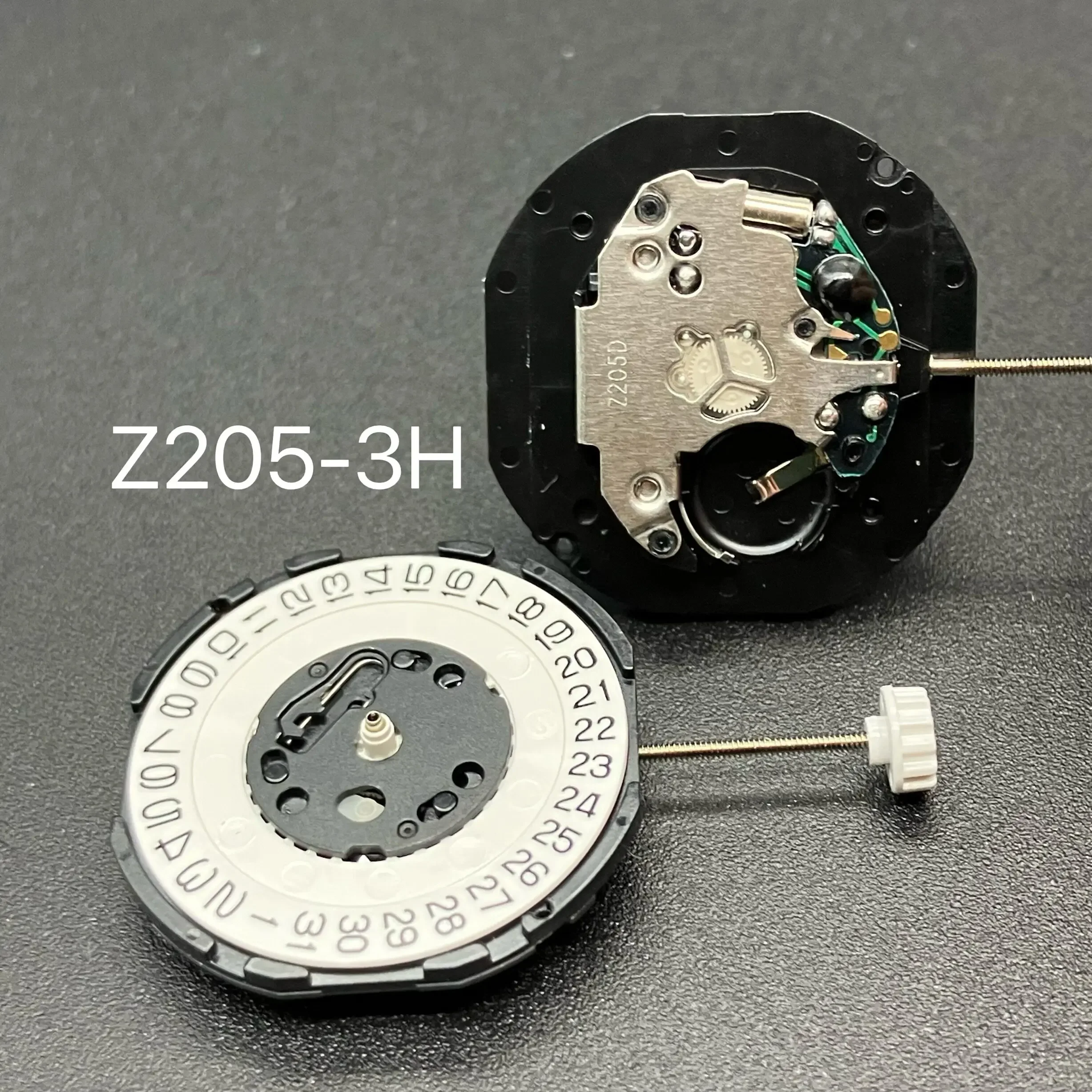 Watch accessories domestic Z205 three-hand single calendar three-digit quartz movement
