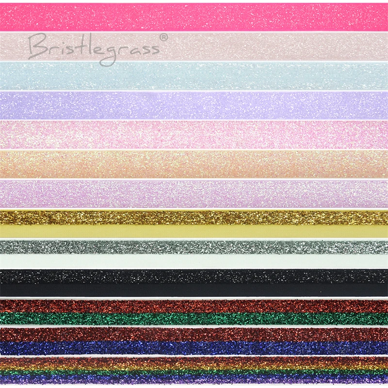 BRISTLEGRASS Metallic Glitter Elastic 5/8