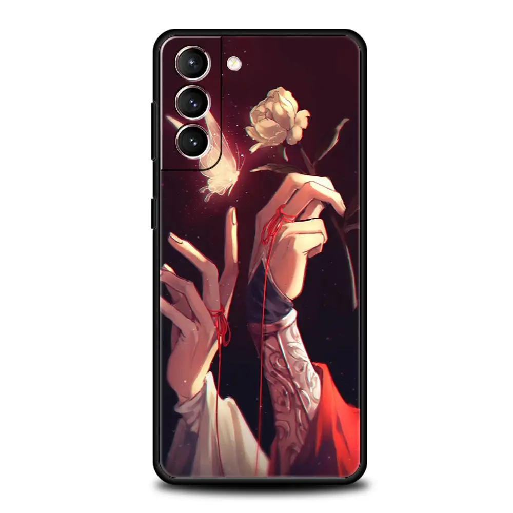 Heaven Official’s Blessing Anime Case For Samsung Galaxy S22 S21 S20 Ultra FE 5G Plus S24 S9 Plus S23 S10E Phone Cover