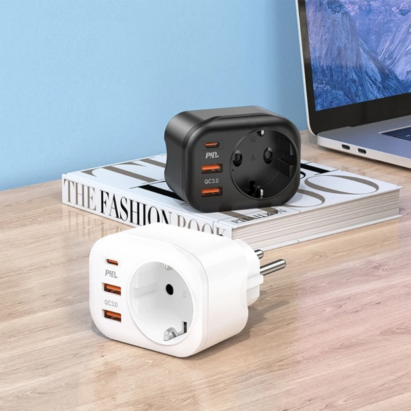Dropship Wall Socket Brick Phone Laptop Fast- Adapter Block Plug