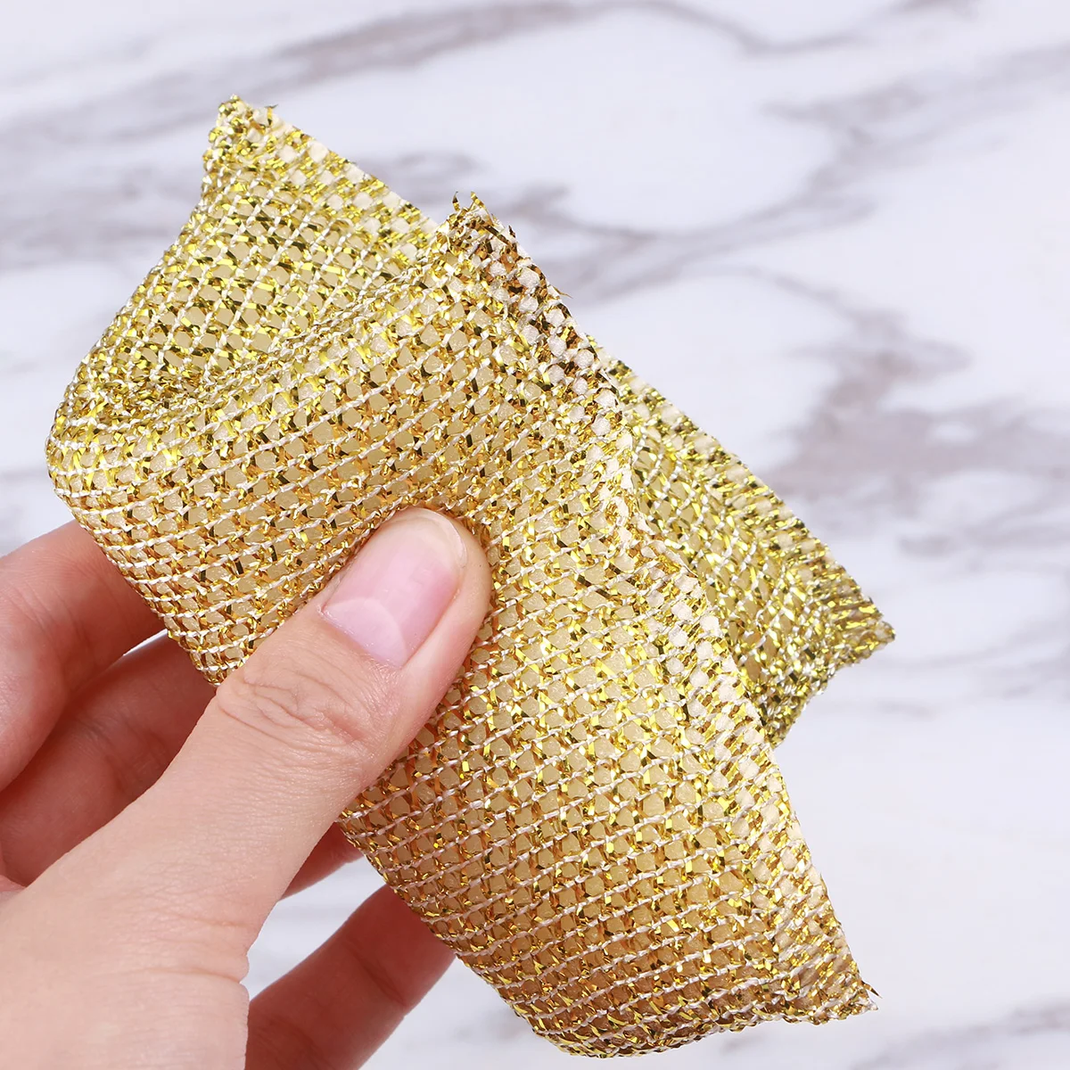 

2 Cleaning Sponges 2 Steel Wools Dish Washing Sponge Scrub Non Scratch Pads Ceramic Tops Pans Dishes Stove Kitchen Cleaning