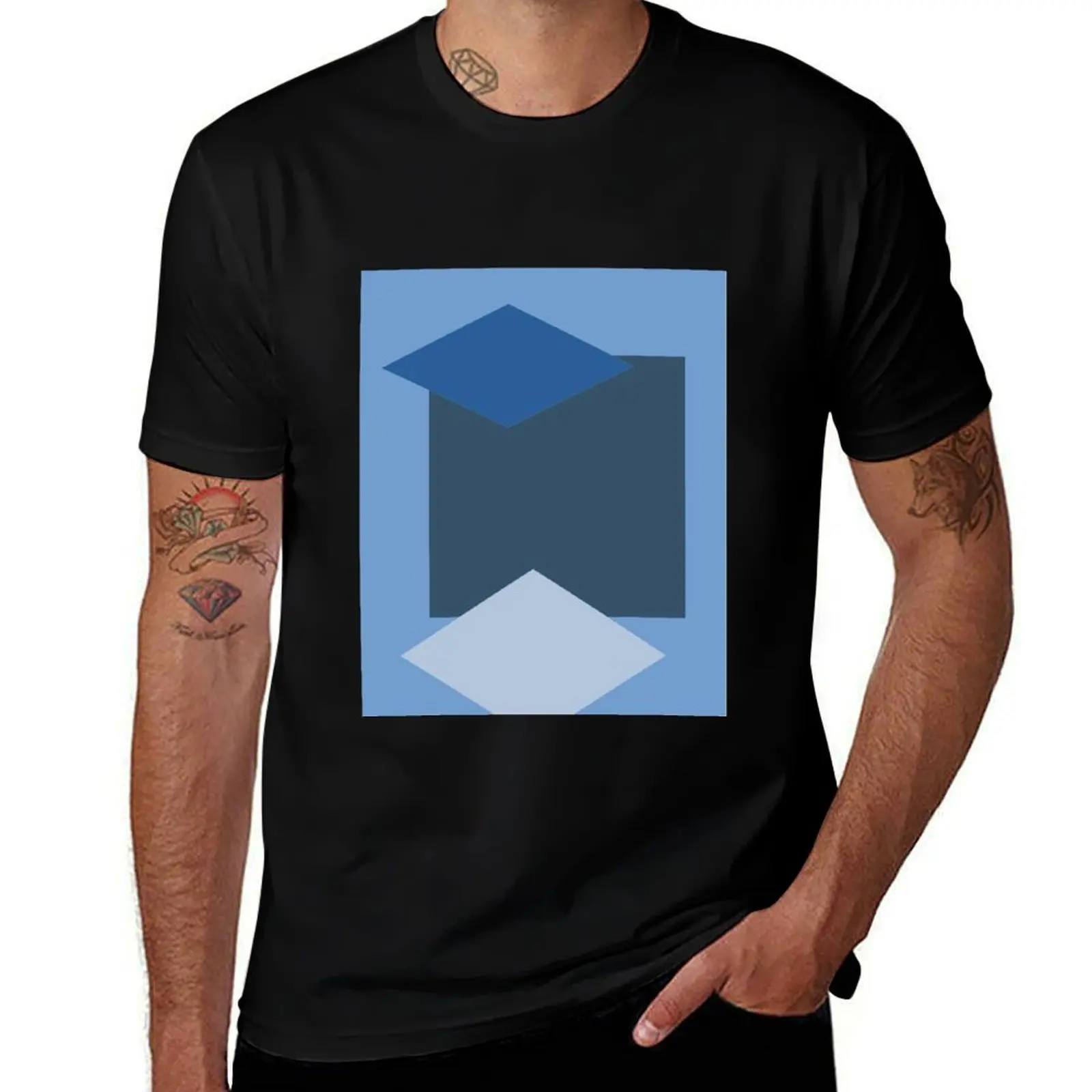 Blu T-Shirt Casual …