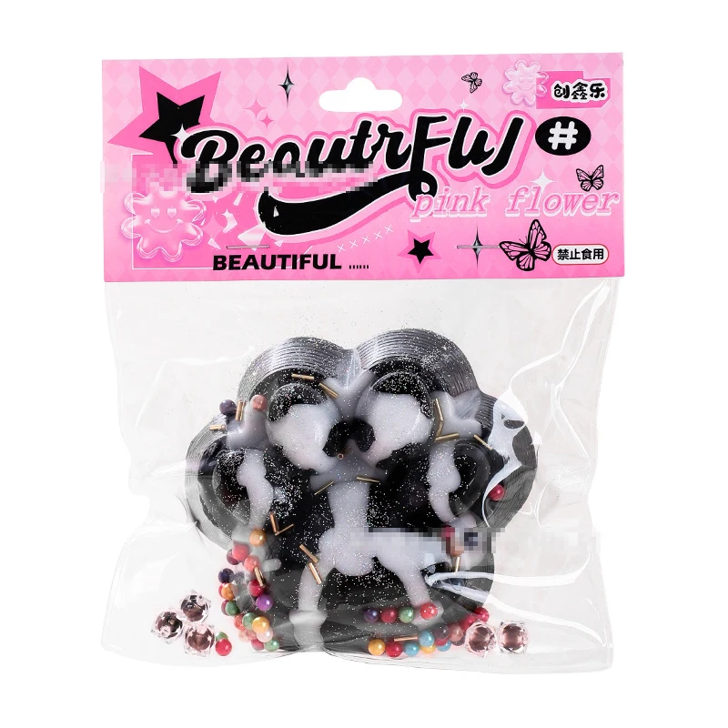 Cute Big Cat Paw Squish Fidget Toy Soft Slow Rebound Stress Relief Toy Pinch Decompression Gift Flocking Cat Claw Squeeze Toy