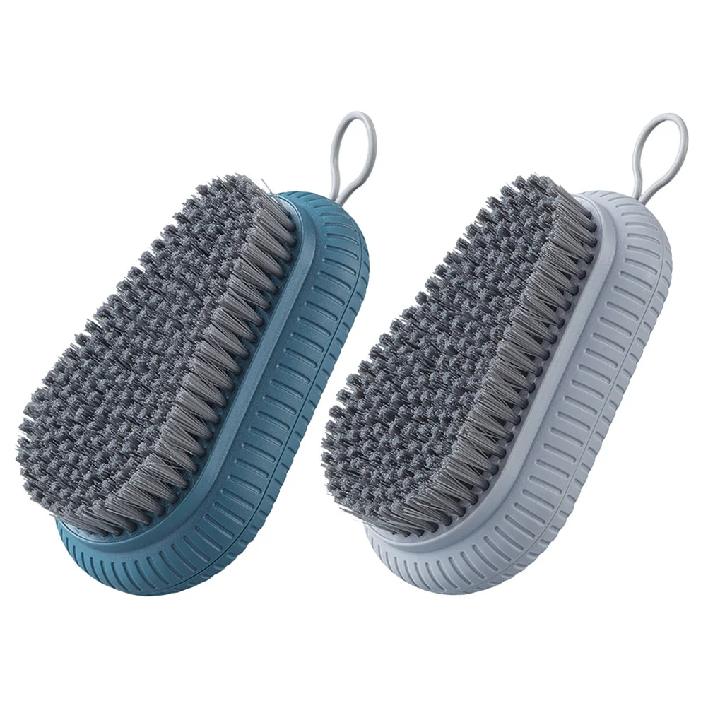 2 Pcs Cleaning Brush Nail Multi-use Cleaner Portable Hand Wash Scrubber for Fingernails Reusable Hands