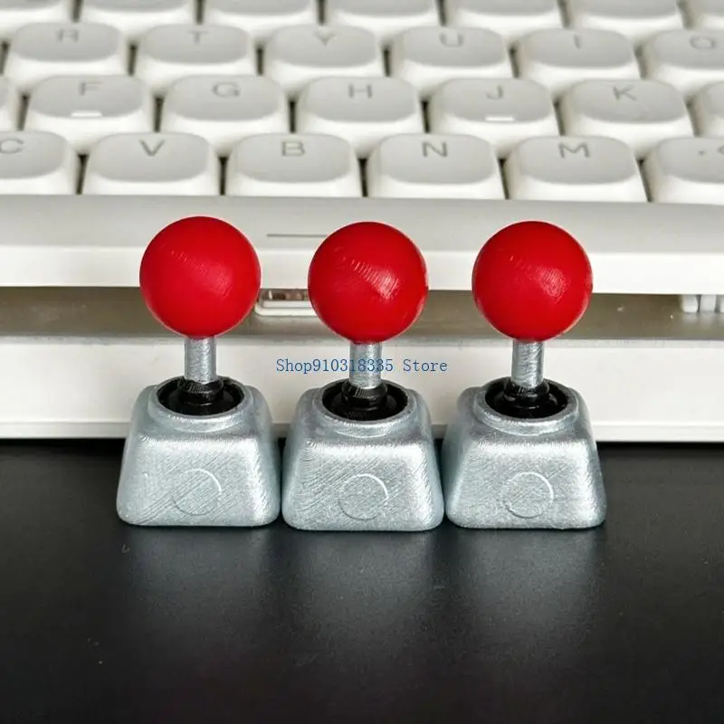 Retro Arcade Type Mechanical Keyboards Keycaps 3D Resin Design Scratch Resistant