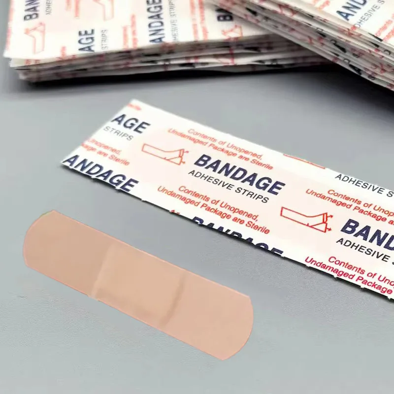 

50-300pcs Breathable Band Aid Waterproof Bandage First Aid Wound Dressing Medical Tape Wound Plaster Emergency Kits Bandaids