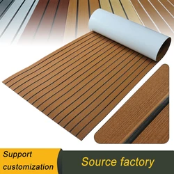 2400*900MM Boat Foam Mat Deck Sheet Marine Yacht Synthetic Teak Decking Strong Adhesive Carpet Decking Pad Eva Anti-Skid ATV