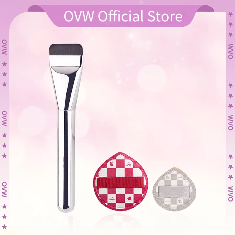Brocha de maquillaje de base ultrafina OVW para aplicador de cosméticos de acabado perfecto
