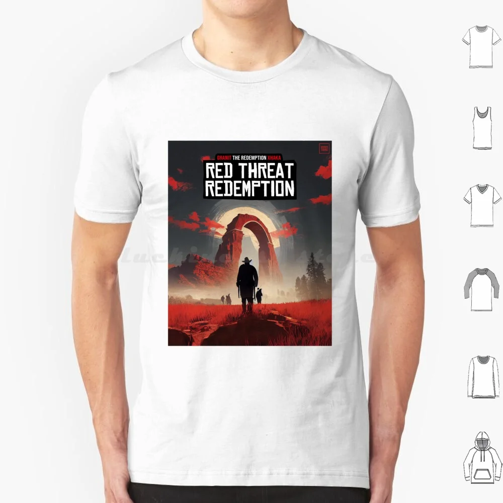 Redreat Redemption: Granit 'la redemption' Xhaka t-shirt hommes femmes enfants 6xl Goonertoons Football londres Coyg Gunners