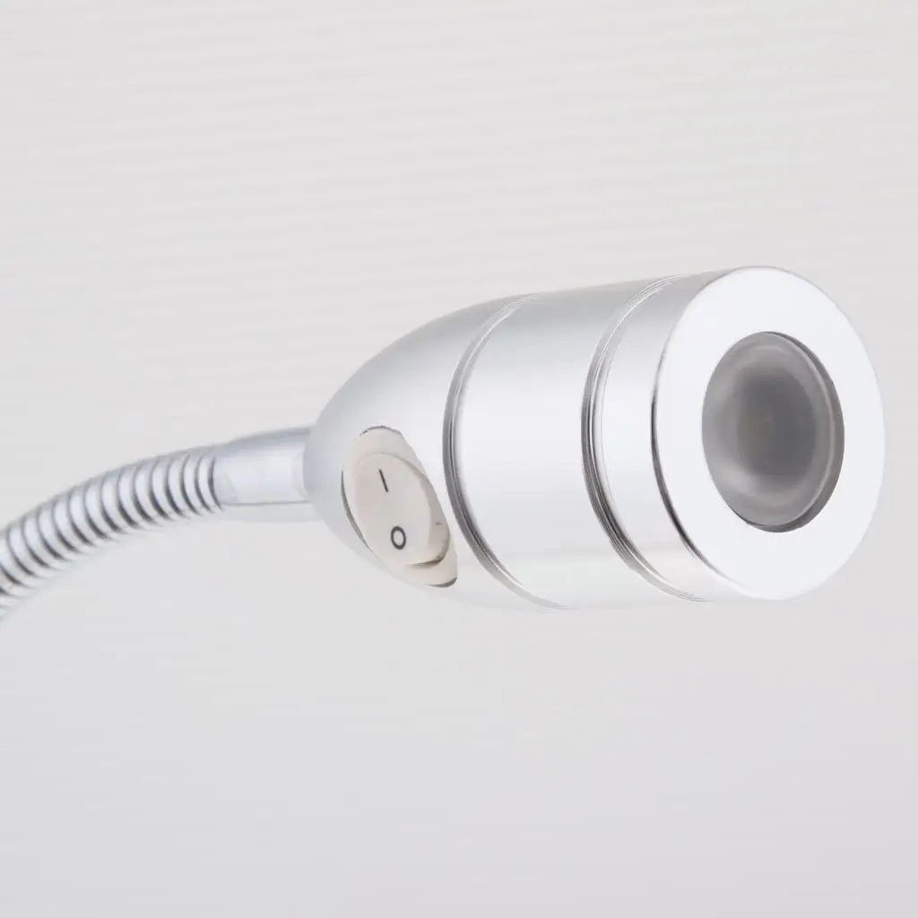 LED Reading Map Light Adjustable Bedside Wall Lamp for Marine RV Interior Lighting