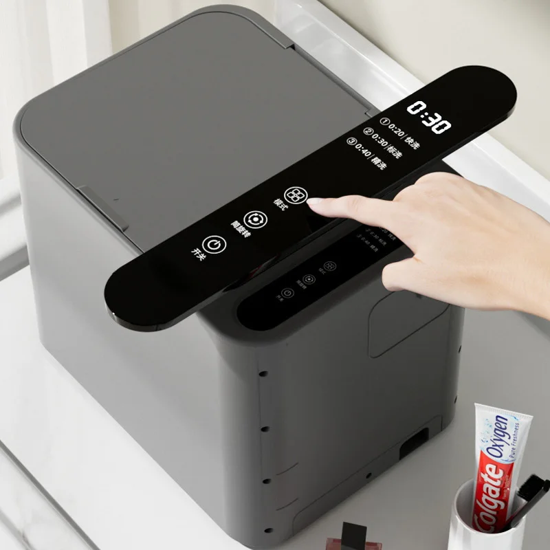 #Drum-Style Home Shoe Cleaner, Compact Dormitory Washing Machine, No-Disassembly and Portable, 360° Surrounding Brushes