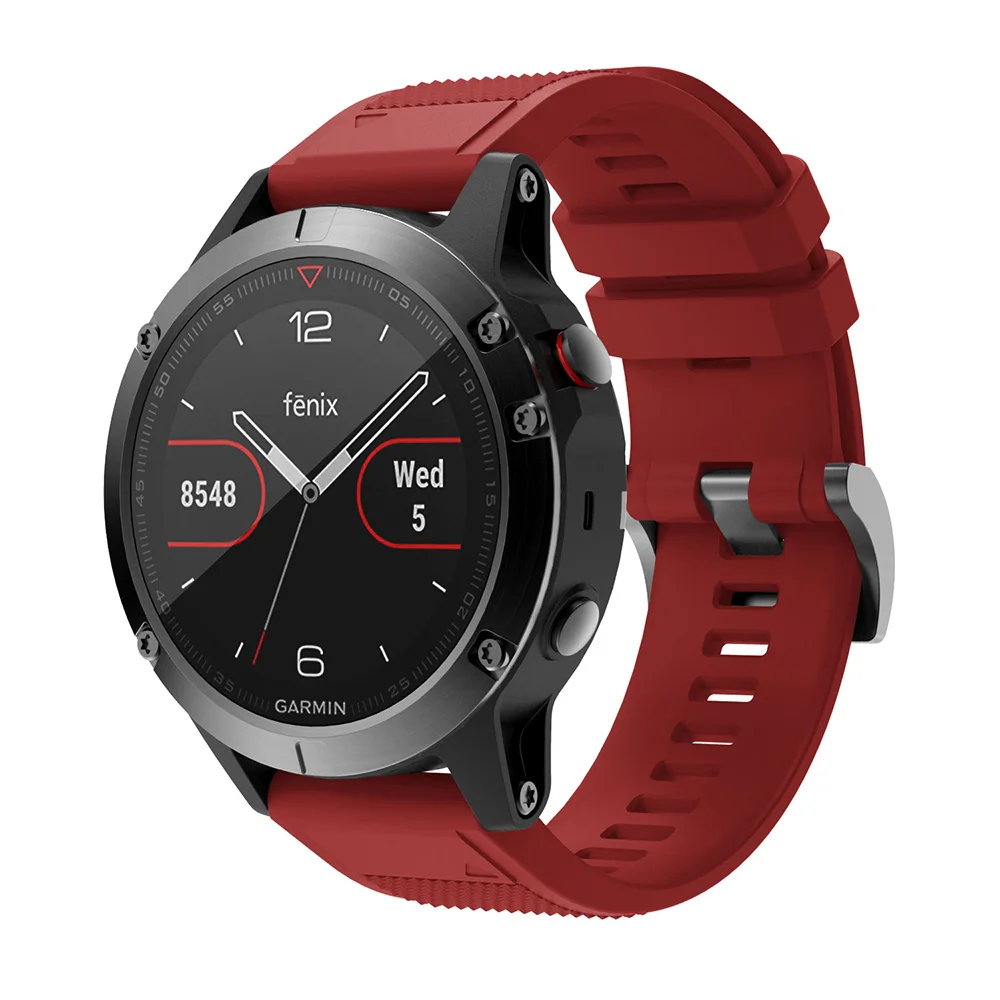 22 مللي متر حزام (استيك) ساعة ل Garmin Fenix E/Fenix 8 47 مللي متر 5/5 Plus/6/7 Pro سريعة تناسب سيليكون حزام ل Garmin EPIX Forerunner 965 955 #4