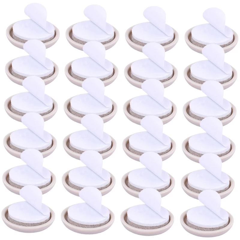 24pcs Multipurpose Floor Saving Pad for Tables in Dining Room and Offices L43B
