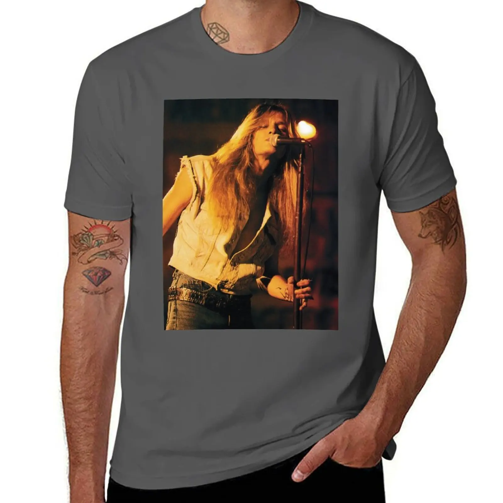

Skid Row T-Shirt Mechanic Work Tee Shirt