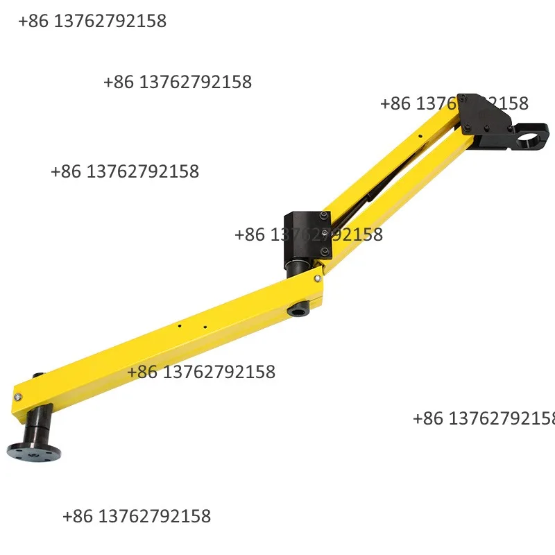 Metal Pneumatic Tapping Machine Bracket Vertical Rotatable Rocker Arm High Strength Pneumatic Drill Support Stand
