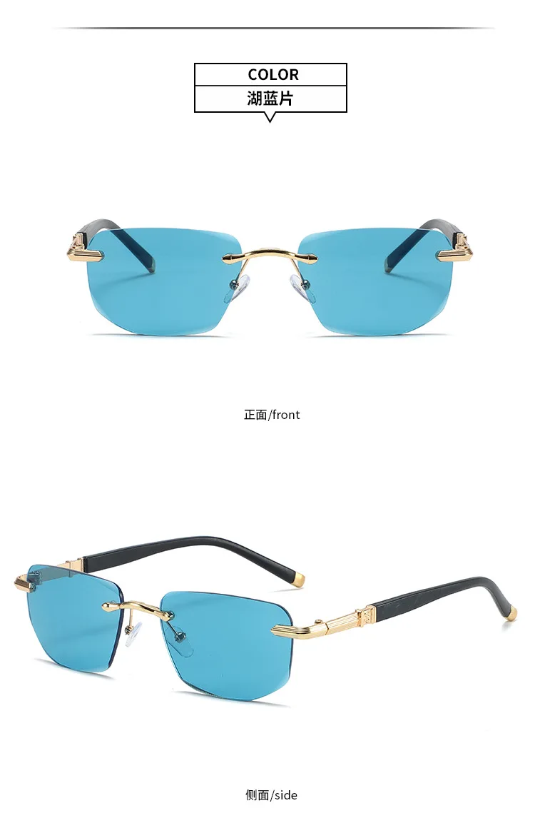 Quadratische Lesebrille Männer Frauen Anti Blau Licht Metall Rahmen Sonnenbrille Gläser Antifatigue Rechteck Computer Brillen +1,5 +2,0 – Detail 10