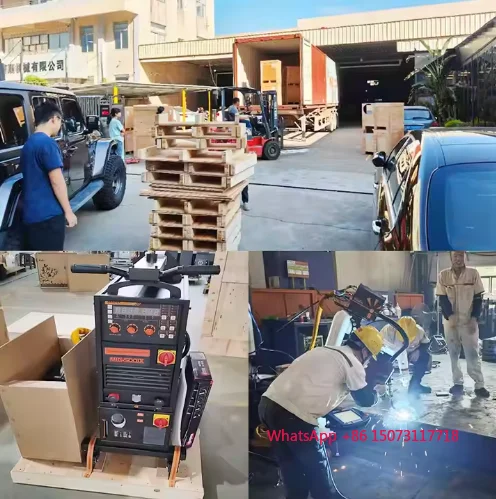 ماكينة لحام MIG أوتوماتيكية بالكامل BINGO 500A مع توافق الذراع الآلي - الاستخدام الصناعي عالي التحمل