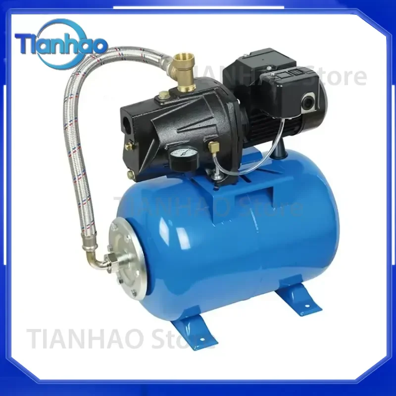 Heavy Duty Installation Ready 115/230 V Motor 1/2 HP Shallow Well Pump Intelligent Jet Pump with Water Tank for Residential