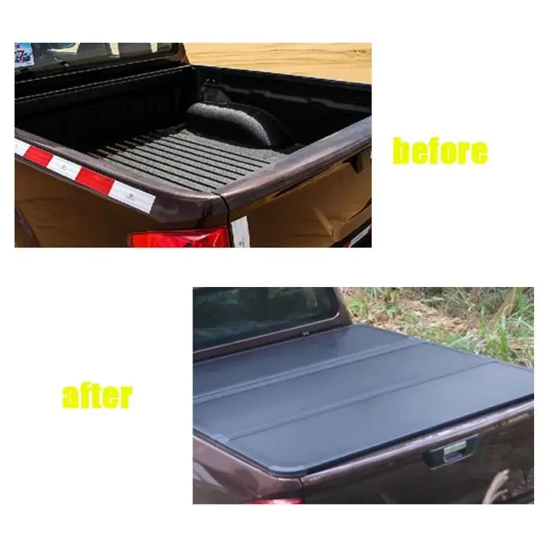 Latest Design Pickup Truck Bed Retractable Tonneau Cover For Ford Ranger F150 F250