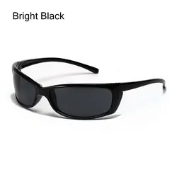 New Y2K Sunglasses Women Men Outdoor Sport Sunglasses Punk Goggle Eyewear Bicycle Cycling Sun Glasses 2023 Trendy Mirror Black