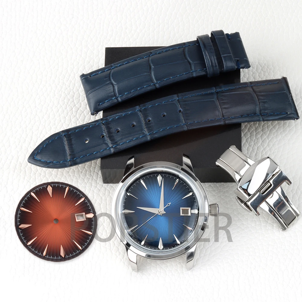 

Arched Glass 40mm NH35 Watch Case 35mm Dial Face Hands for Cocktail Time Presage NH35/NH36 Movement Watch Repair Accessories