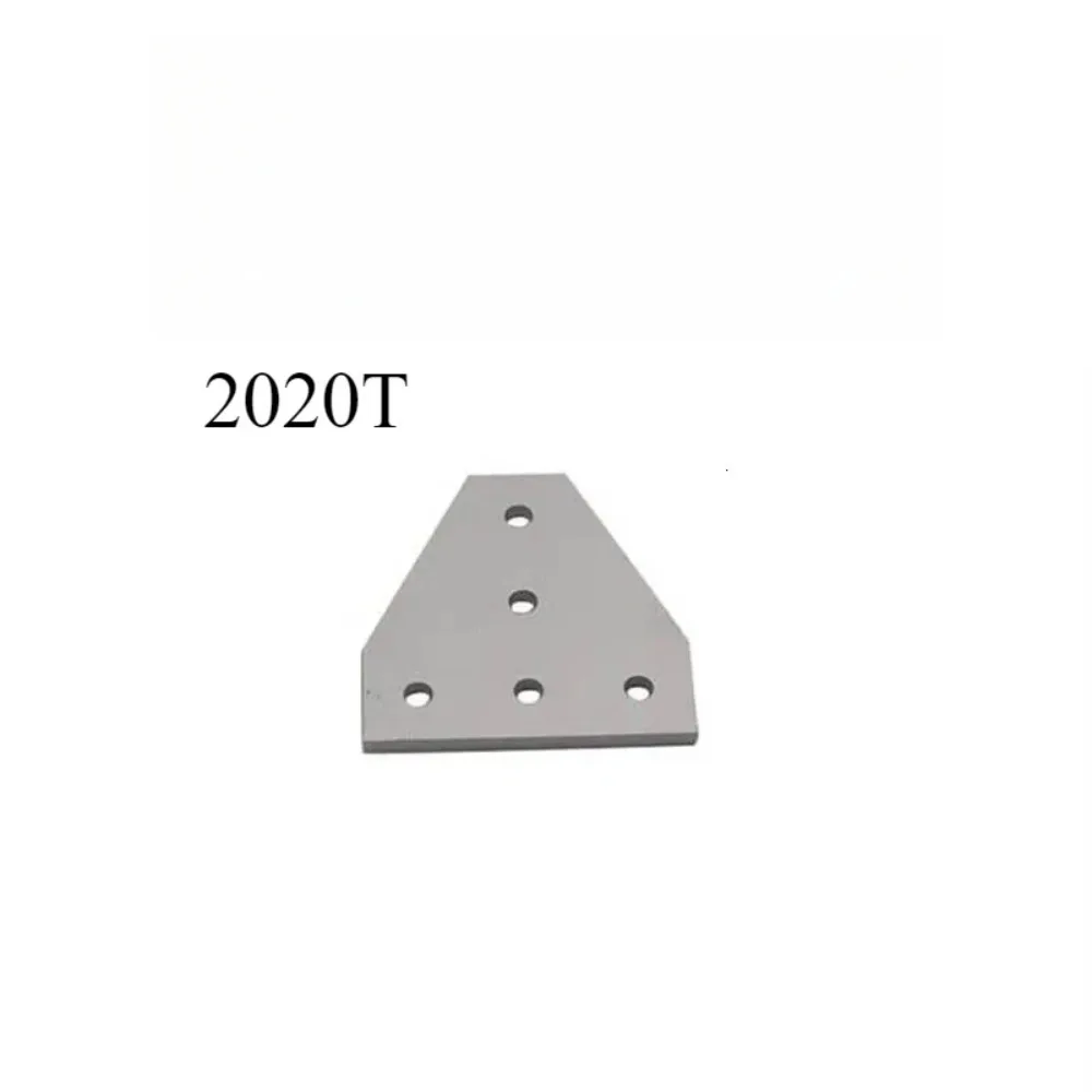 1pcs T/L type 5 Hole Joint Board Plate Corner Angle Bracket Connection Joint Strip for 2020 3030 4040 Aluminum Profile view 5