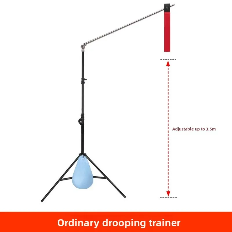 Solo Badminton Swing Trainer Rebound Practice Tool for Self Training Indoor Outdoor Training Aid