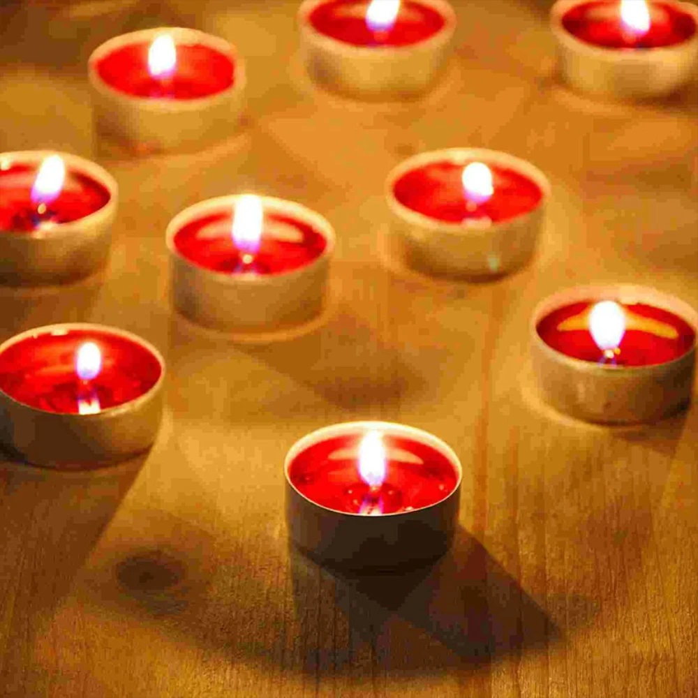 200 قطعة/المجموعة الفضة علب الألومنيوم شمعة صنع كأس الحاويات شمعة الفتائل مع قاعدة القصدير حامل الزفاف ضوء الشموع عشاء ديكور #3