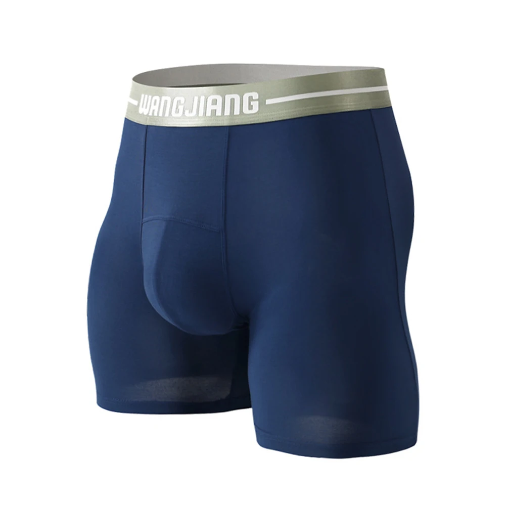 Man Running Lengthening Wear Resistant Leg Shorts Mens Sport Middle Waist Waist Underwear Breathable Underpants Panties