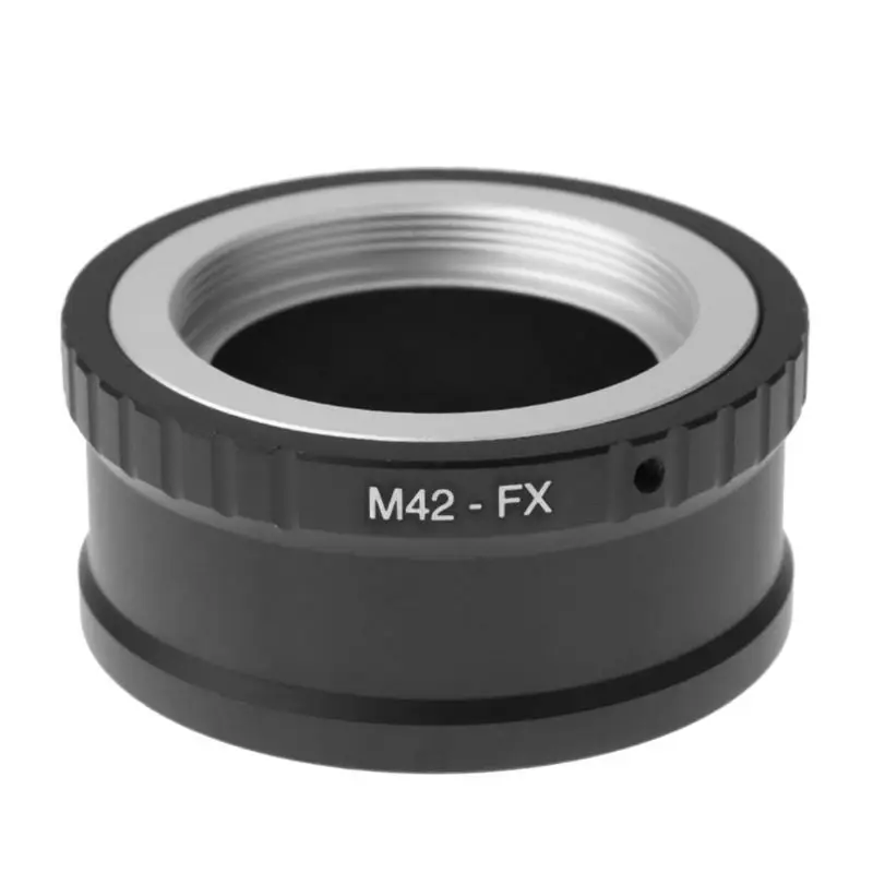 ADWE Alumínio Ajustável M42-FX M42 para Lente M 42 para X Mount X-Pro1 X-M1 X-E1 X-E2 Adaptador Anel Câmera