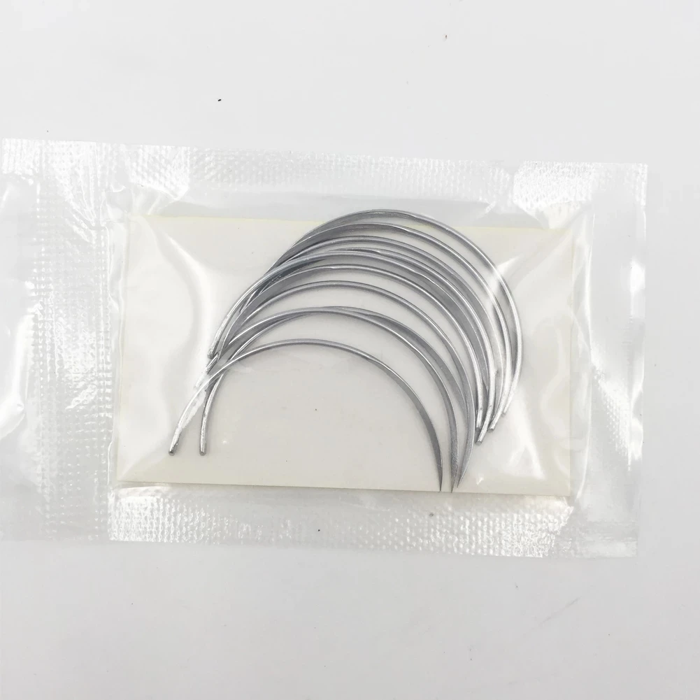 1 Pack Veterinary Suture Needle Surgical Suture Curved Needle Pet Pig Suture Veterinary Tool Surgical Trigeminal Needle