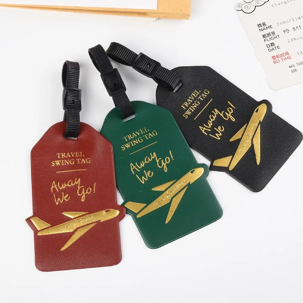 

Information card Holiday Travel Travel Accessories Boarding Pass Aluminum Alloy Listing Luggage Tag Airplane Suitcase Tag