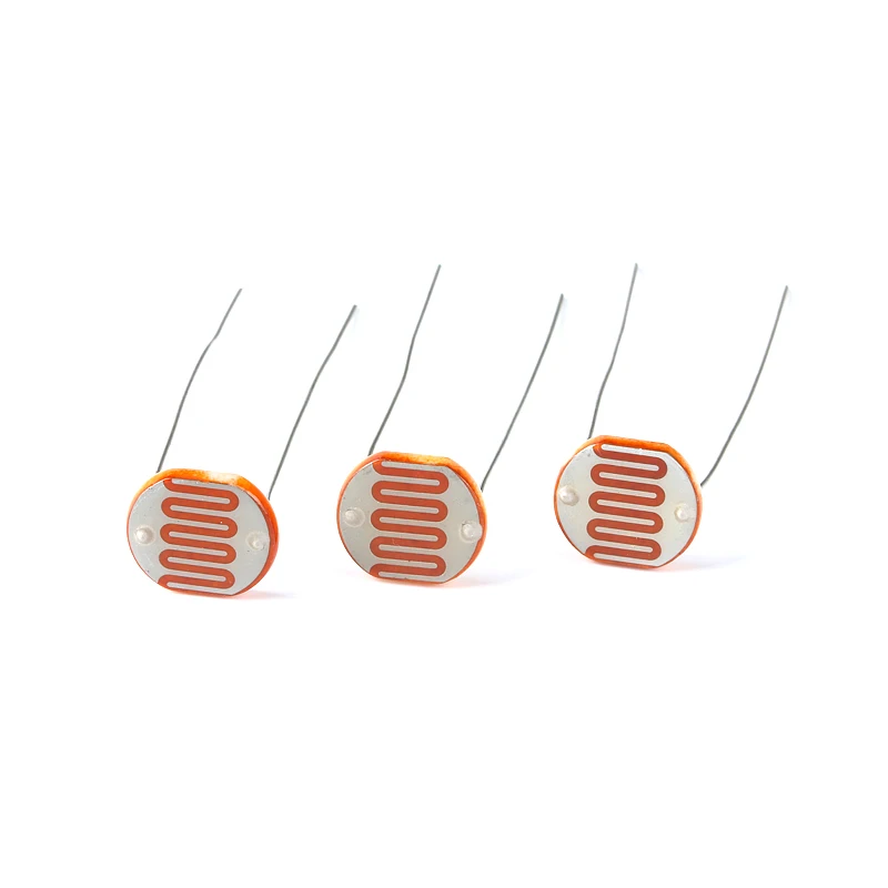 20pcs/1pc GL12528 Light Sensitive Resistor 12mm Photoresistor 12528 LDR Dependent Resistance GL12 Photo Resistor Item Kit Set