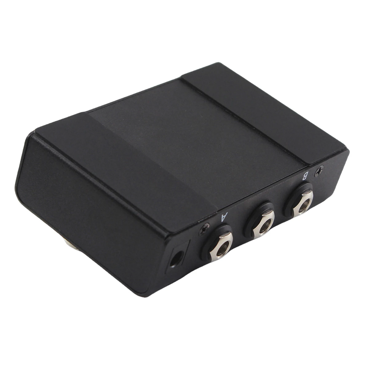 YUEYINPU caja de Pedal de interruptor de canal ABY, línea AB, Selector, conmutador, pedal True Bypass para Pedal de efectos de guitarra