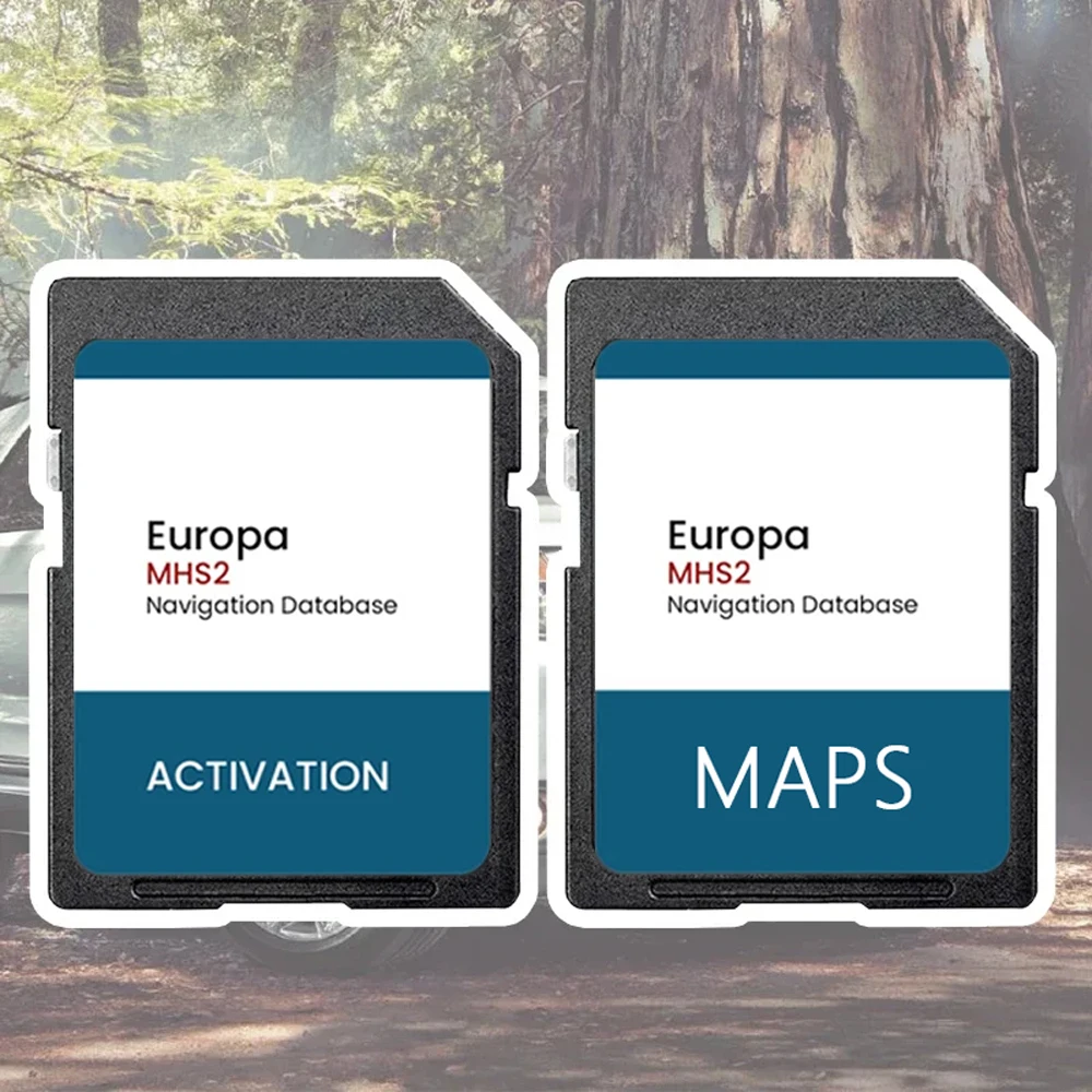 Новейшая навигационная SD-карта 2024, обновление спутниковой карты для SD-карты Audi A3/A4/A5/Q2/Q3 MMI MHS2