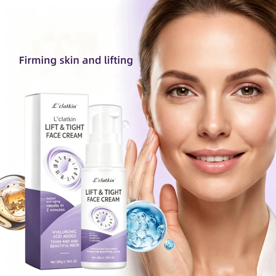 Firming Hyaluronic Acid Neck Facial Cream 50g,Anti-aging,Deep Hydration Daily Moisturizer Smooths and Lifts Skin Beauty Products