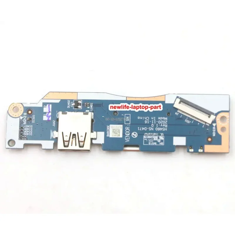 Original for Lenovo IdeaPad 3-14itl6 3-15itl6 USB SD card reader switch button sub IO board hs460 NS-D471 tested well