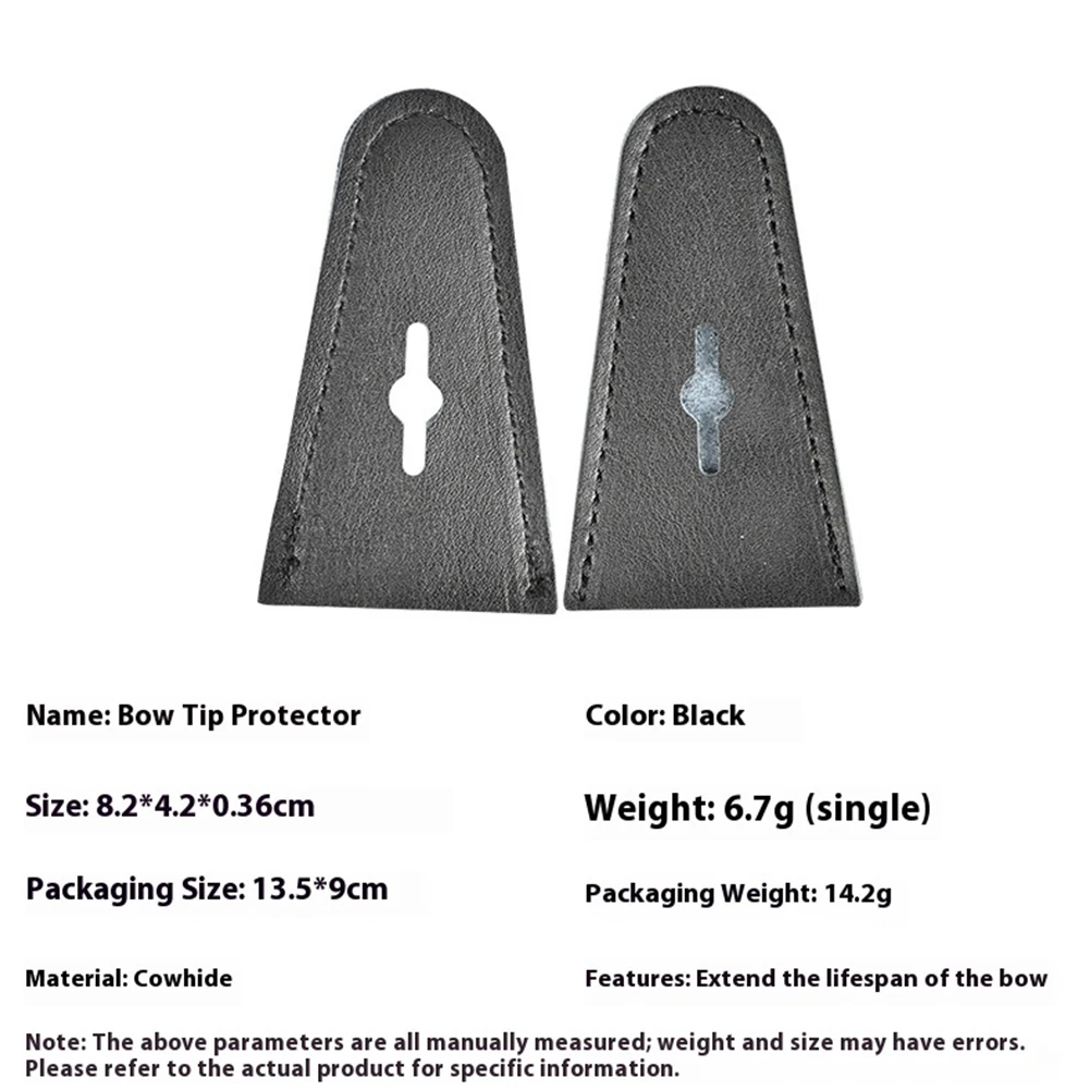 

Кожаная защита наконечника лука, чехол для наконечника конечностей, защитная защита для конечностей лука, защита наконечника лука для стрельбы из лука для охоты на открытом воздухе