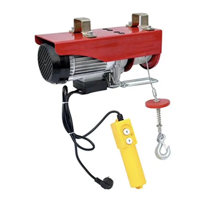 

500kg 110v 220v Mini Small Electric Wire Rope Hoist Small Electric Hoist 100kg