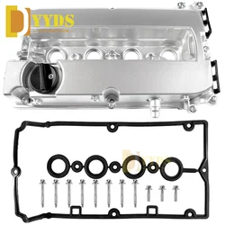 Aluminum Engine Valve Cover For 1.8L GM Buick Hideo Chevrolet Cruze Sonic Aveo Pontiac G3 Astra Camshaft Rocker Cover 55564395