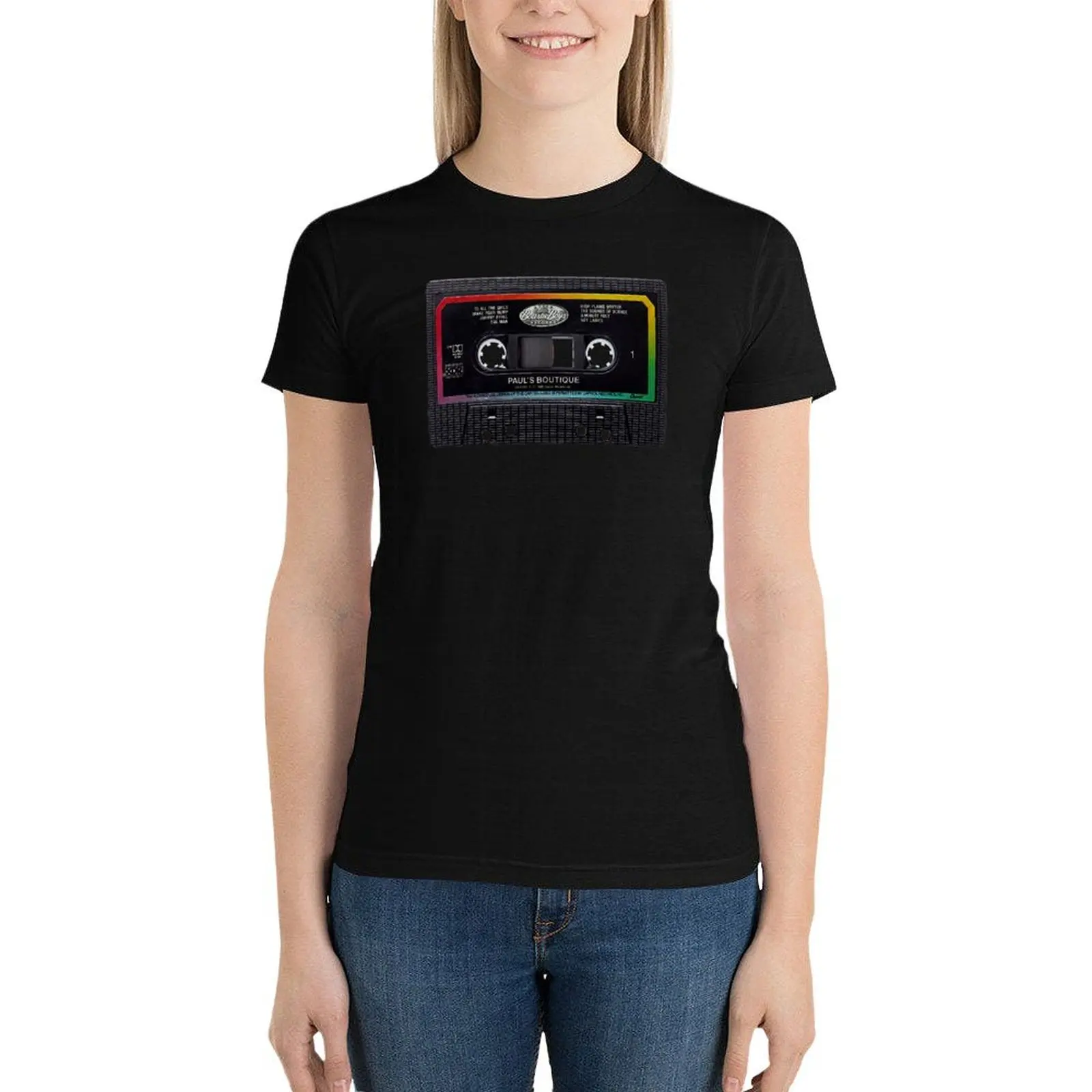 Paul's Boutique Cassette Tape T-Shirt tees female cute tops plus size tops t shirt for Women