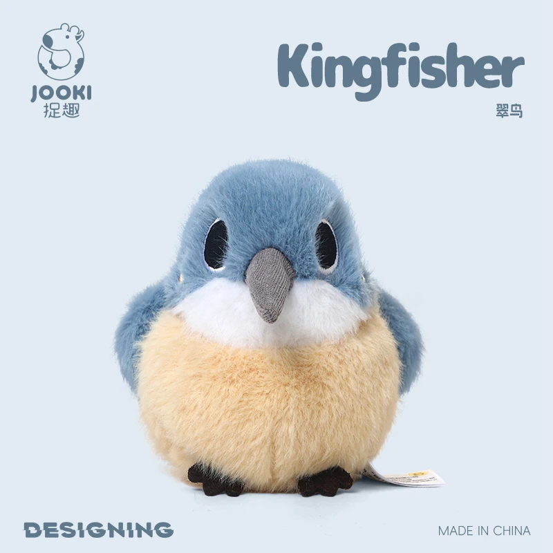 

Lovely Animal Bird Plush Kingfisher Dreen Doll Small Toy Pillow Cushion Soft Gift For Children Friend